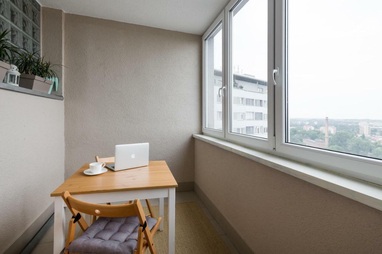 Sunny 1 Room Apartment With The View Over Cracow Krakow Exterior photo